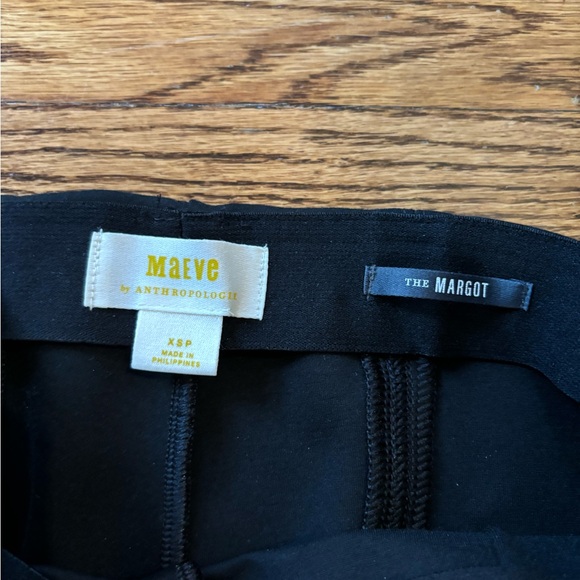 Anthropologie Maeve The Margot Kick Flare Cropped Pants XSP - Picture 5 of 6